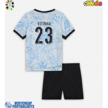 Portugal Vitinha #23 Replica Away Minikit Euro 2024 Short Sleeve (+ pants)